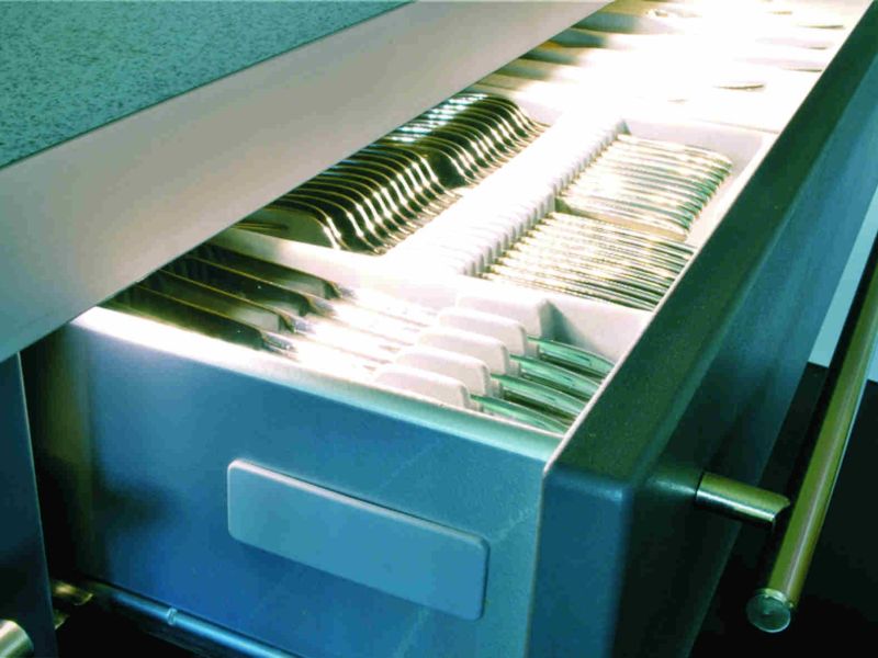 45Grad Schublade Einbau